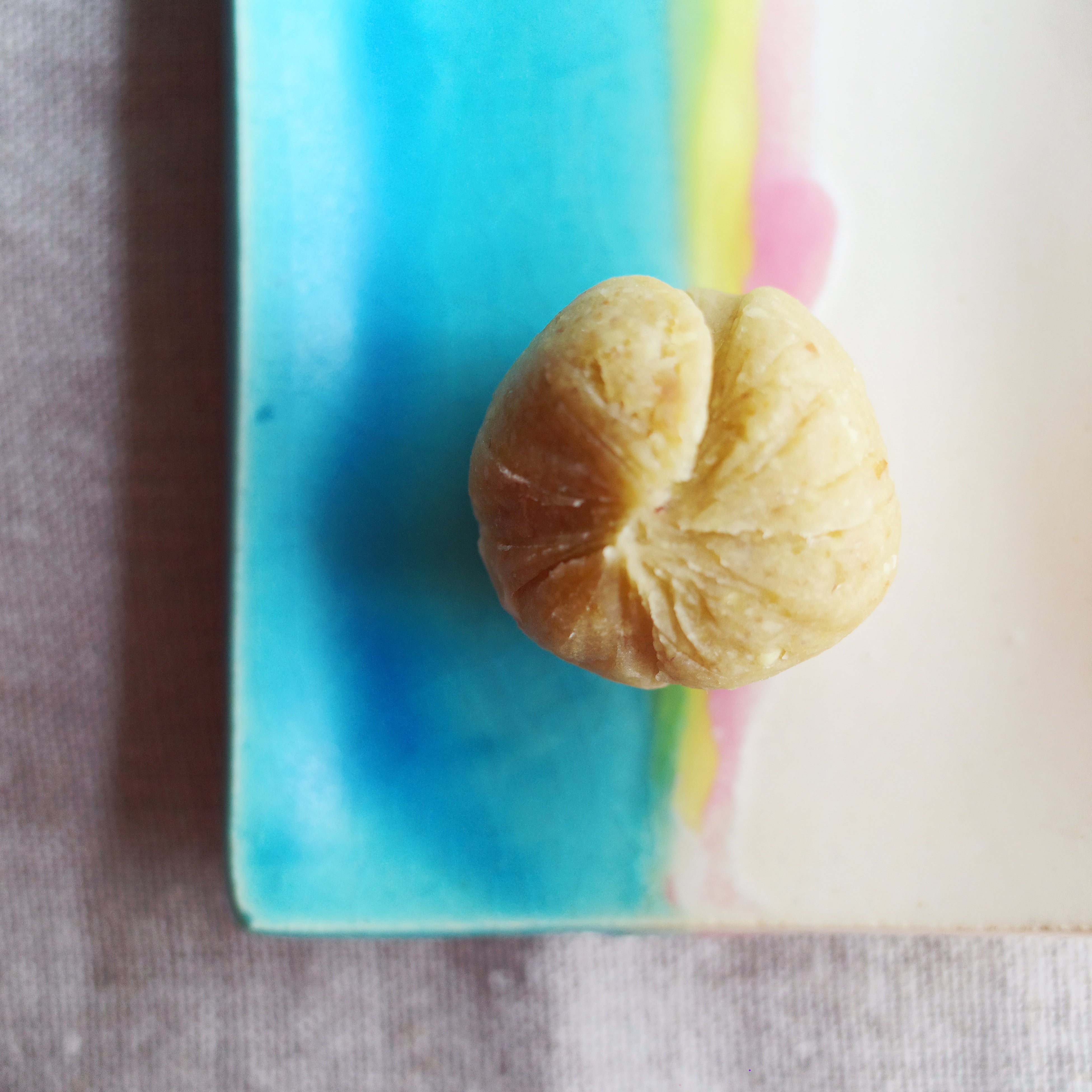 Kobalt Kitchen Food Journal 「和栗の茶巾搾り」