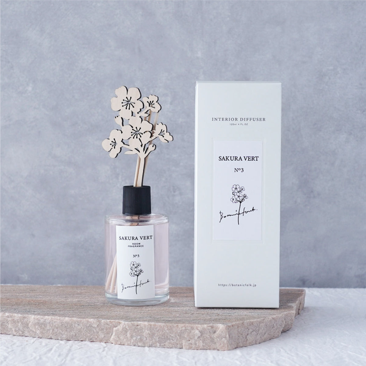 インテリアディフューザー 120ml <br>SAKURA VERT / サクラヴァート