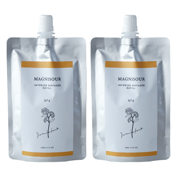 インテリアディフューザー120ml レフィルセット <br>MAGNISOUR/マニスール