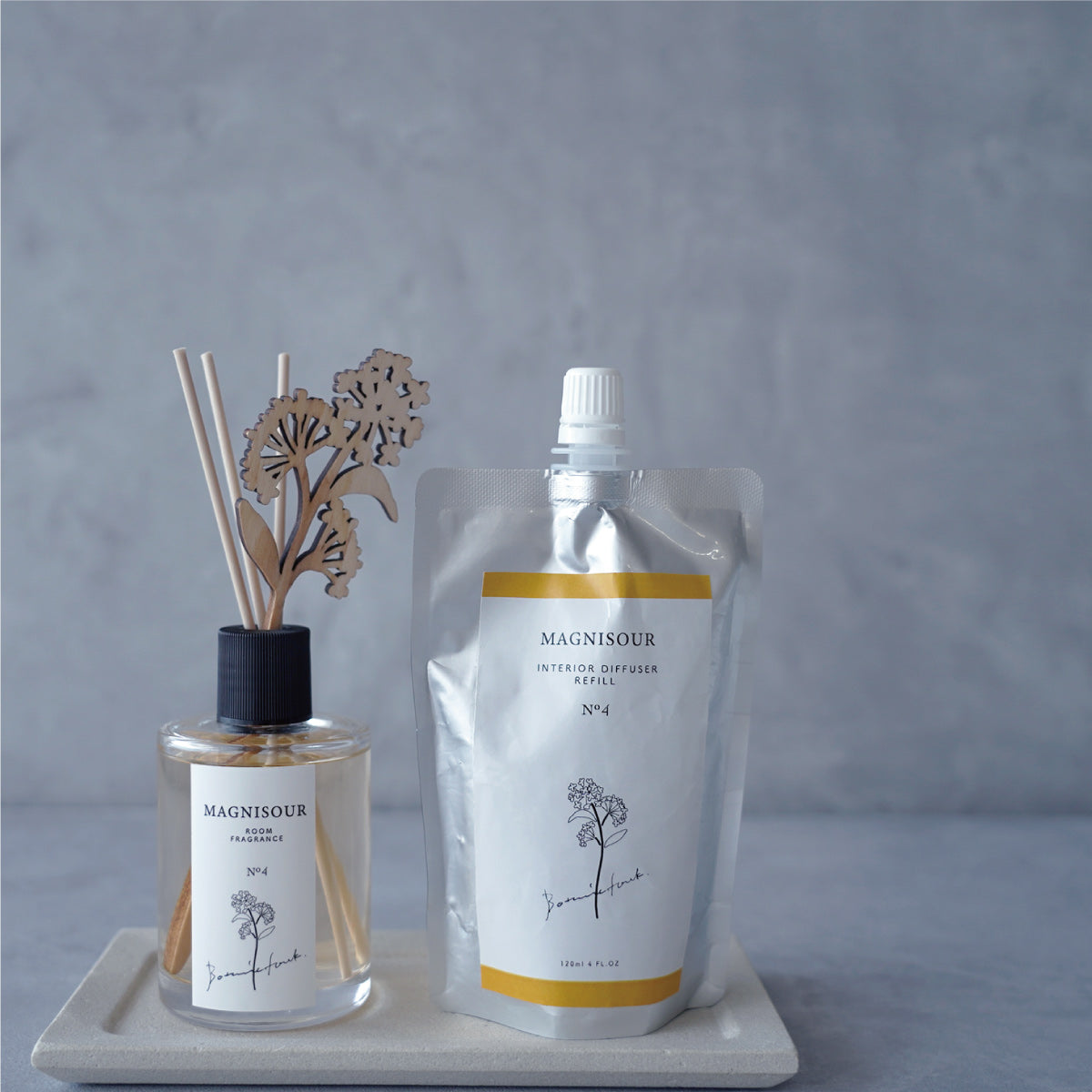インテリアディフューザー レフィル 120ml <br>MAGNISOUR / マニスール