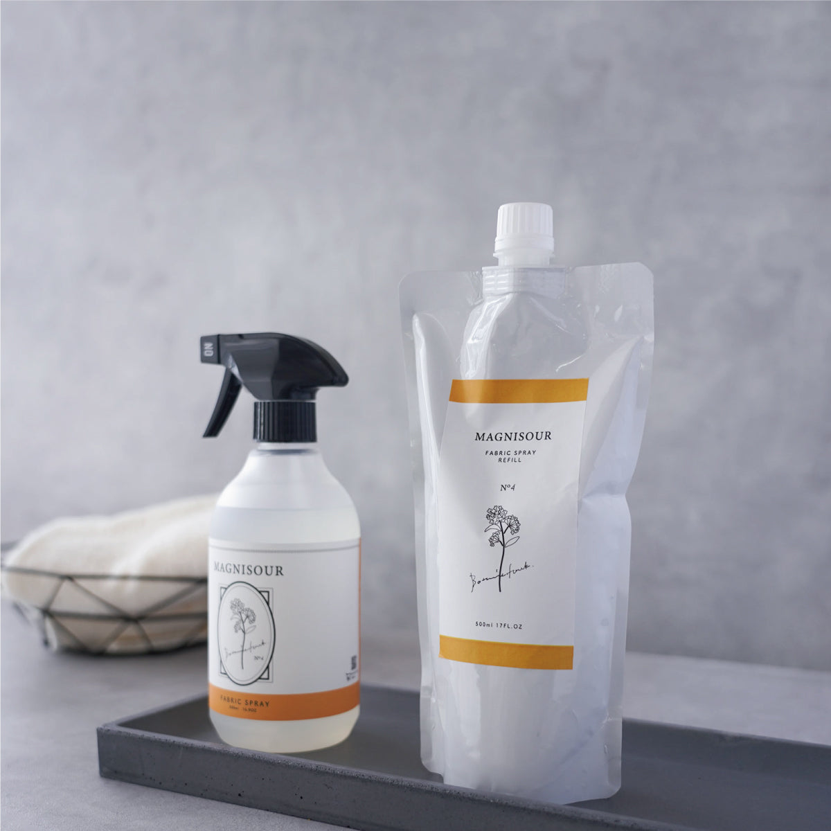 ファブリックスプレー レフィル 500ml <br>MAGNISOUR / マニスール