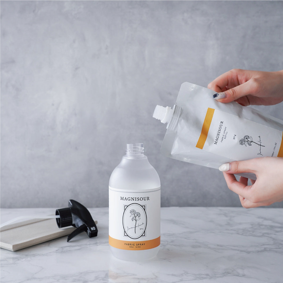 ファブリックスプレー レフィル 500ml <br>MAGNISOUR / マニスール